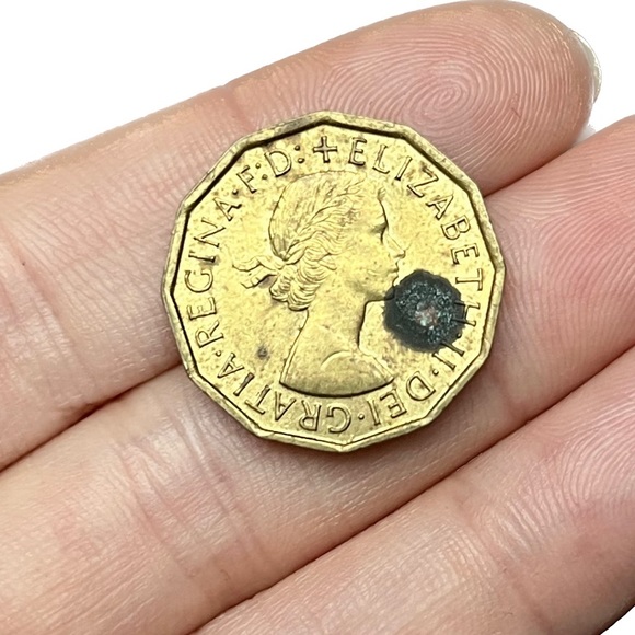 🎈$5 add on - 1960 THREE PENCE - Elizabeth II - Picture 2 of 5